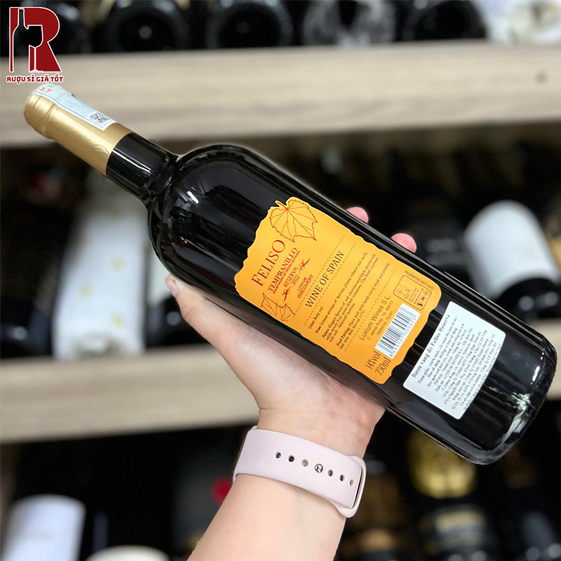 Vang Tây Ban Nha Đỏ Feliso Tempranillo