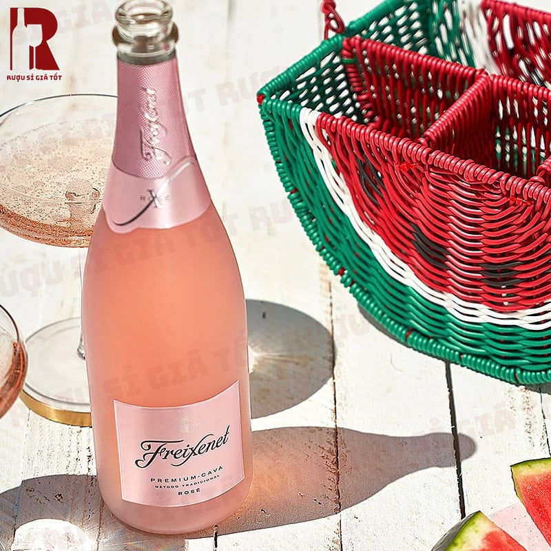 Rượu vang nổ Freixenet Rose Cava giá tốt