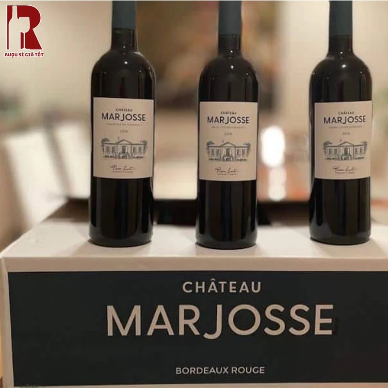 Rượu Chateau Marjosse được phối trộn từ 4 giống nho nổi tiếng, mang đến vị rượu phong phú và sâu sắc