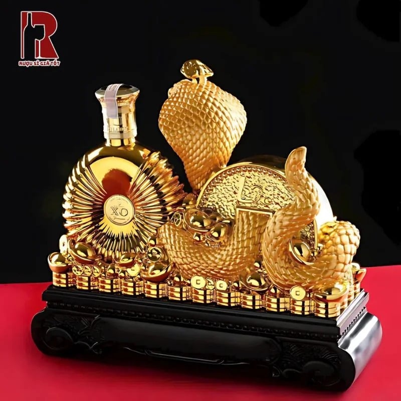 Rượu rắn Linh Bảo Chiêu Tài Gold có ý nghĩa đem đến sự an khang thịnh vượng và bảo vệ cho gia chủ
