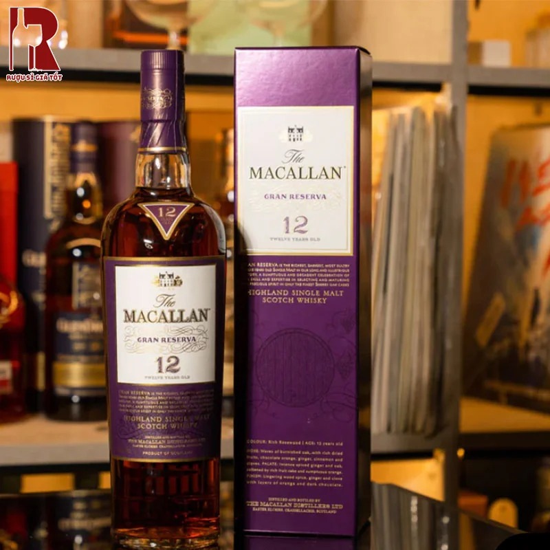 Macallan 12 Năm Gran Reserva mang đến hương vị đặc biệt tinh tế, lôi cuốn và ấn tượng