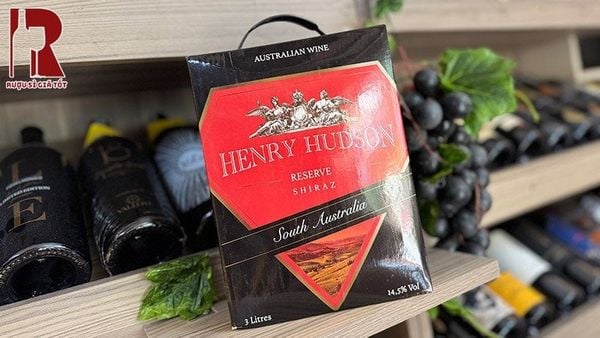Rượu vang bịch Henry Hudson 3L Shiraz