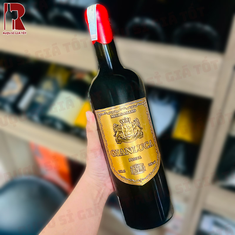 Vang Ý Gianluca Negroamaro Puglia giá rẻ