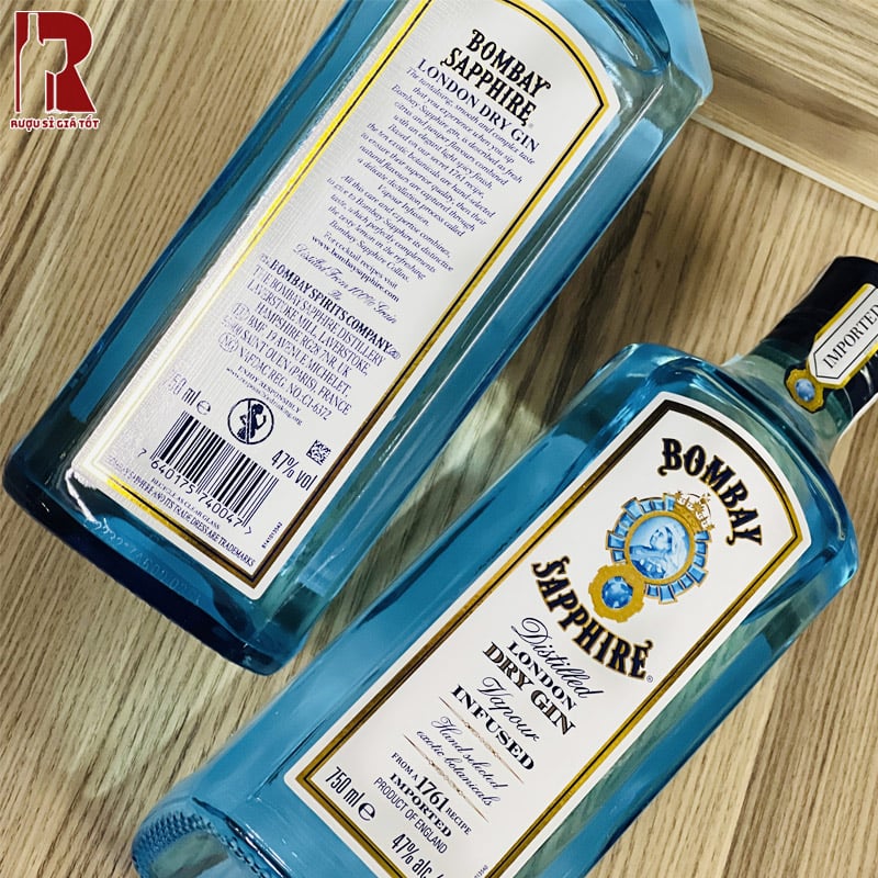 Rượu Bombay pha với gì