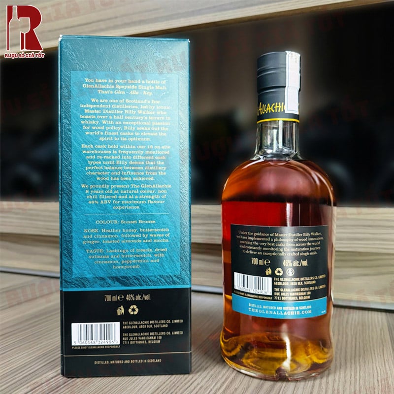 Trải Nghiệm Thưởng Thức Glenallachie 8 Năm Sherry Cask