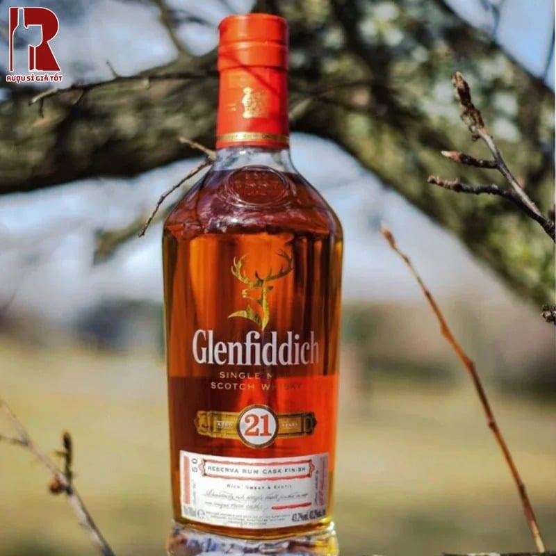 Rượu Glenfiddich 21 Limited ra đời nhân dịp chào mừng tết nguyên đán 2022