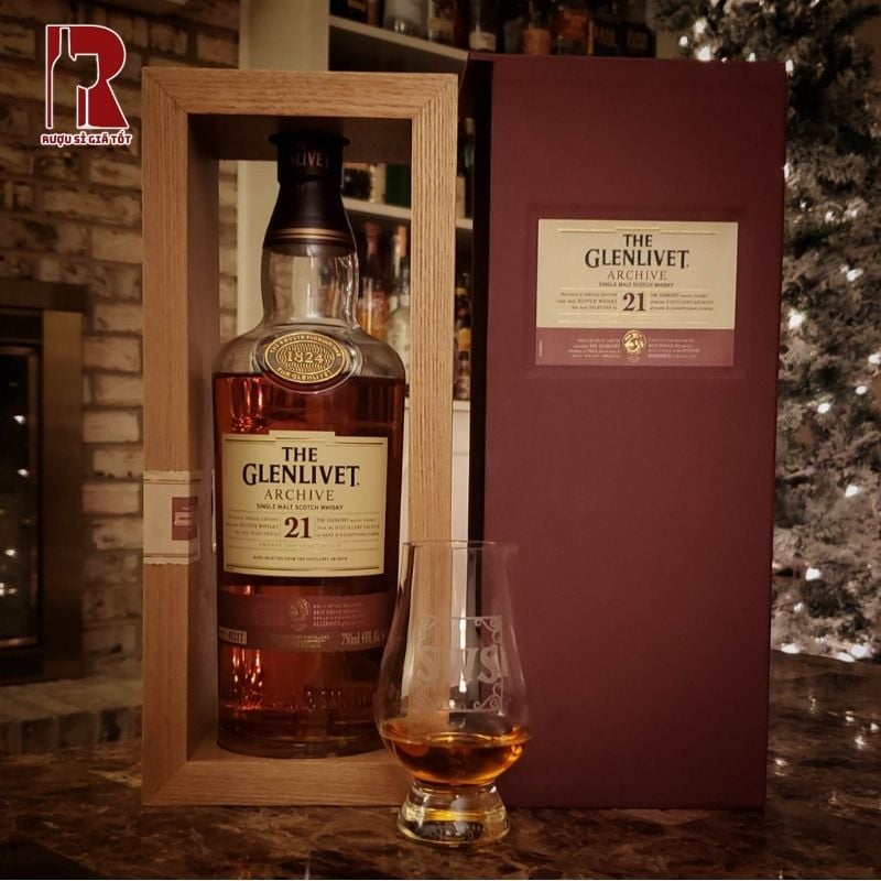 Glenlivet 21 là biểu tượng cho sự tinh tế và lịch lãm