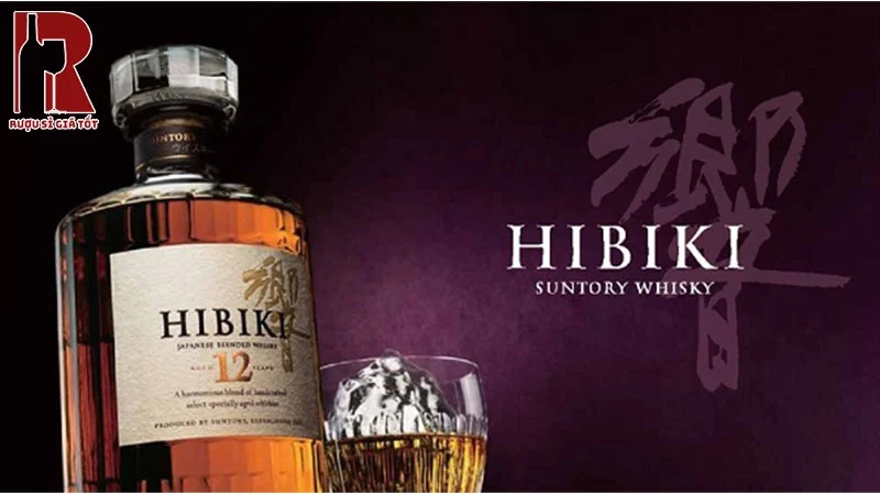 Hibiki 12 Year Old có thiết kế mạnh mẽ, phá cách và hương vị độc đáo