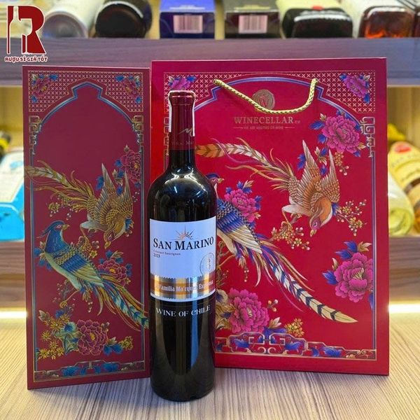 Hộp quà rượu Tết dưới 200k San Marino