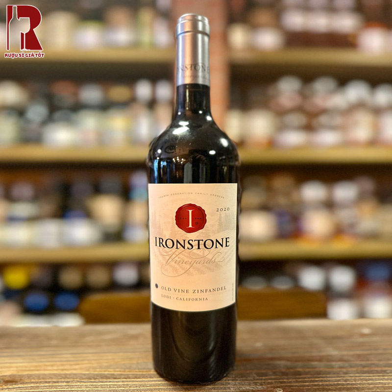 Rượu vang Mỹ đỏ Ironstone Lodi Old Vine Zinfandel