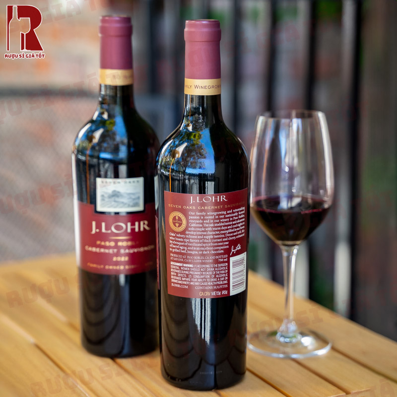 Vang J.Lohr Estates Seven Oaks Cabernet Sauvignon phù hợp cho đa dạng món ăn