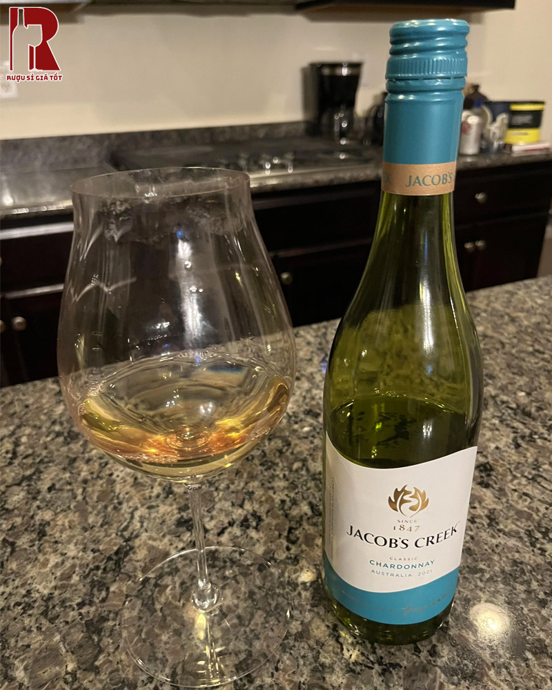 Đánh giá hương vị vang Jacob's Creek Classic Chardonnay