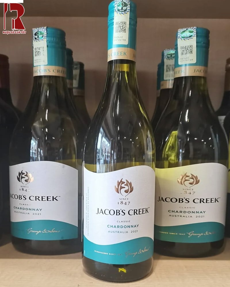 Thưởng thức rượu vang trắng Jacob's Creek