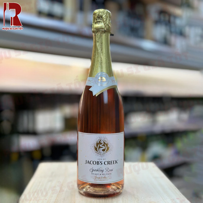 Rượu vang nổ hồng Jacob's Creek Sparkling Rose giá tốt