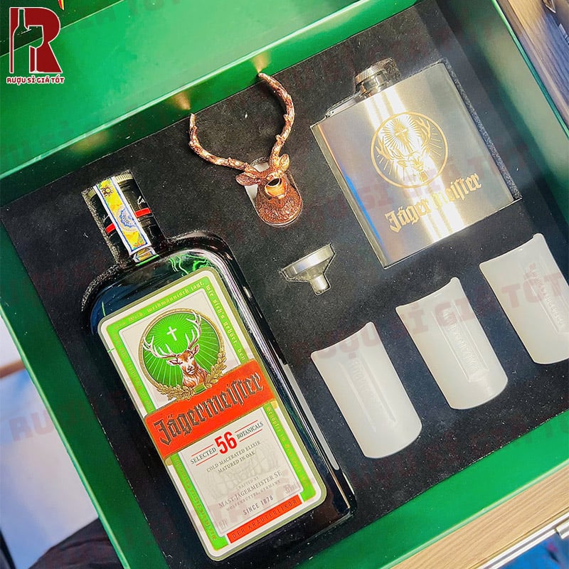 Mua hộp quà rượu jagermeister giá rẻ chính hãng