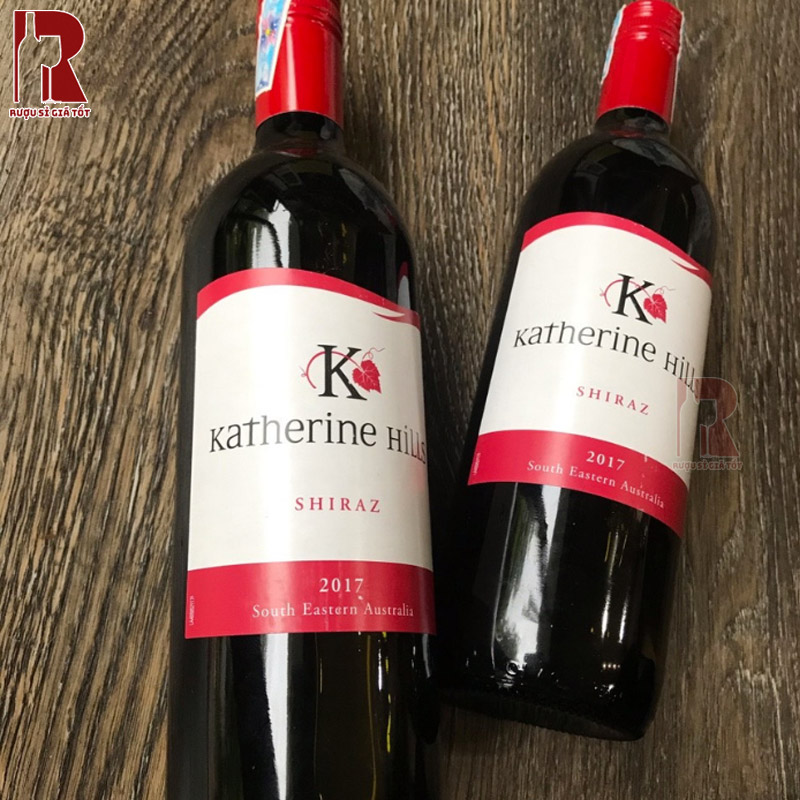 Chất lượng rượu ổn định trong từng chai Katherine Hills Shiraz