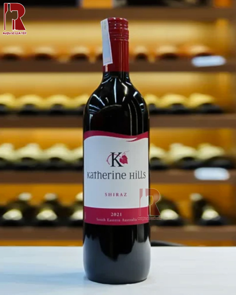 Vang Katherine Hills Shiraz đem đến hương vị tròn đầy, phù hợp cho nhiều món ăn
