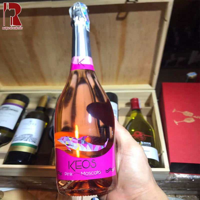 KEOS Pink Moscato tươi mới, ngọt ngào và sảng khoái