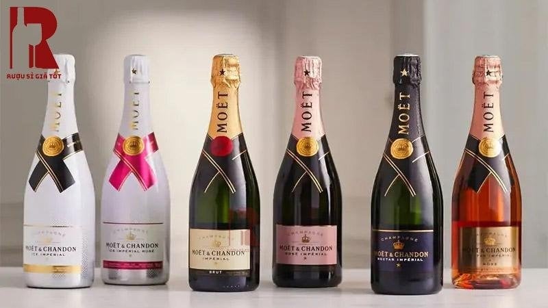 Giá các loại rượu Moet Chandon tại Việt Nam