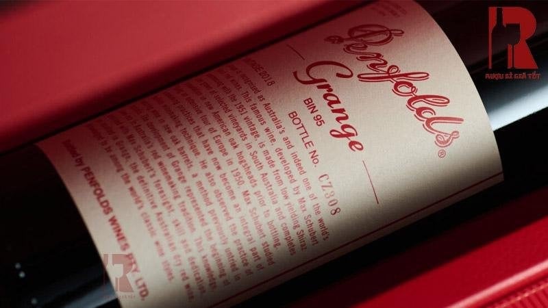 Rượu vang Penfolds giá bao nhiêu