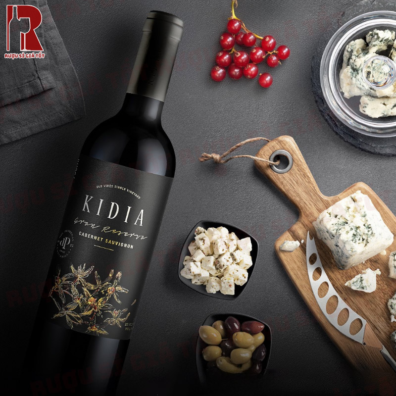 Rượu Vang Chile Đỏ Kidia Gran Reserva Cabernet Sauvignon cùng di sản truyền thống hơn 200 năm