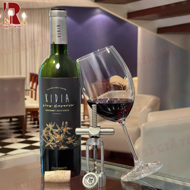 Các cách thưởng thức vang Chile Đỏ Kidia Gran Reserva Cabernet Sauvignon tốt nhất