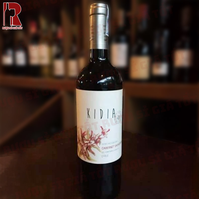 Rượu vang Kidia Reserva Cabernet Sauvignon đậm đà với các nốt vị truyền thống