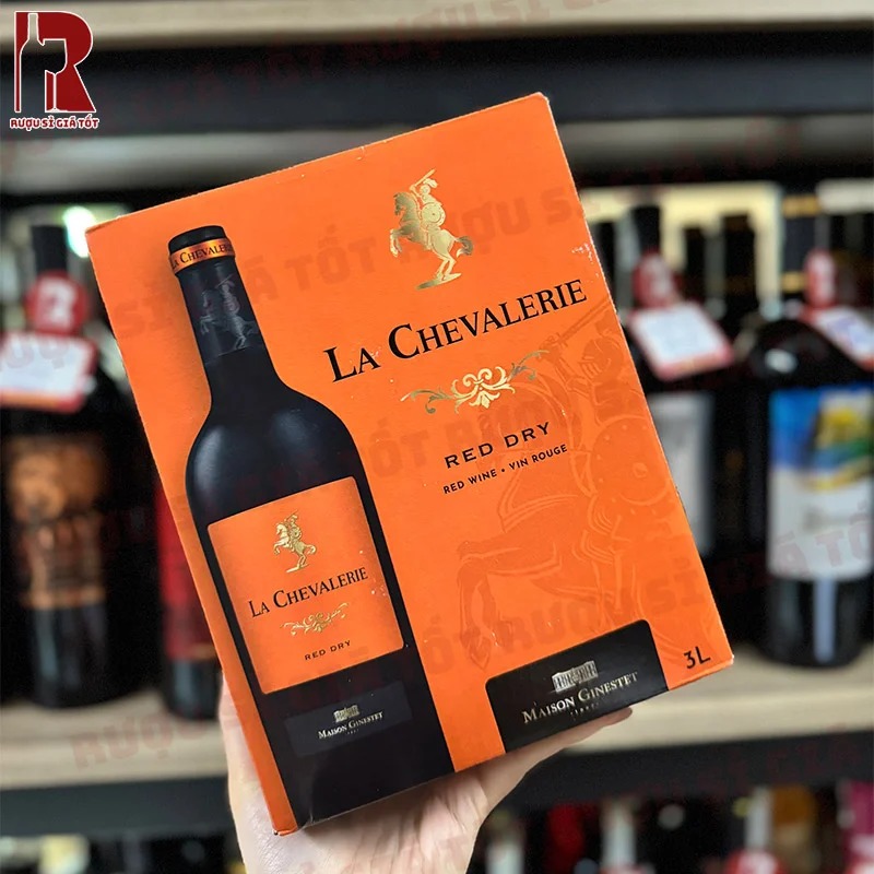 Vang bịch La Chevalerie như là biểu tượng của sự tinh tế, đậm chất Bordeaux