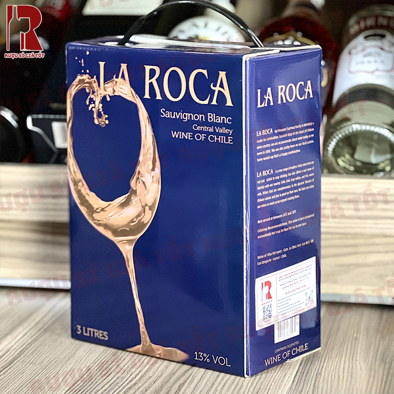 Hương vị tươi mát và hậu vị sạch sẽ từ chai La Roca Sauvignon Blanc