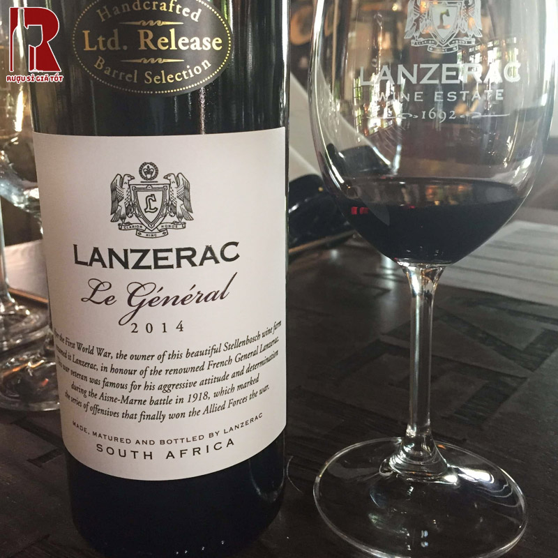 Khám Phá Vang Nam Phi Đỏ Lanzerac Le General 2013