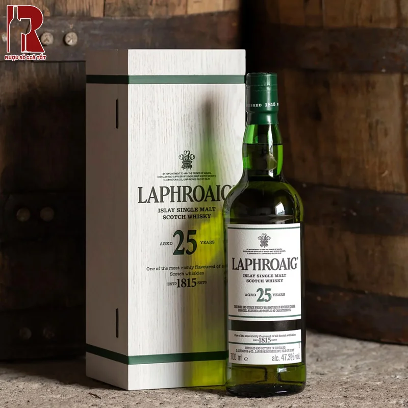 Rượu Laphroaig 25 năm giá bao nhiêu?