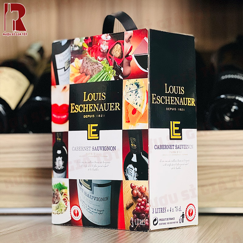 Vang bịch Louis Eschenauer 3L giá rẻ