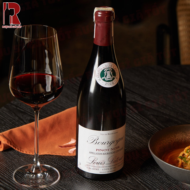 Vang Pháp Louis Latour Bourgogne Pinot Noir nhập khẩu