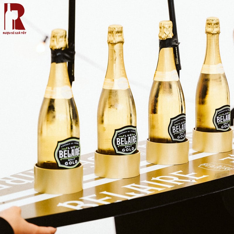 Thiết Kế Chai Thời Thượng Của Luc Belaire Gold