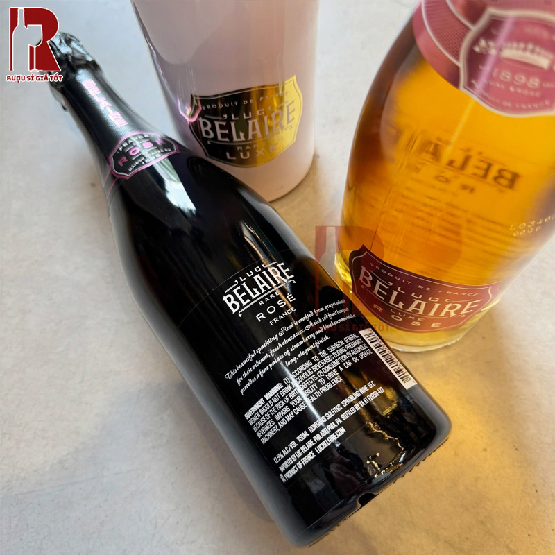 Luc Belaire Rare Rosé được chưng cất là những trái nho được chọn lọc kĩ càng