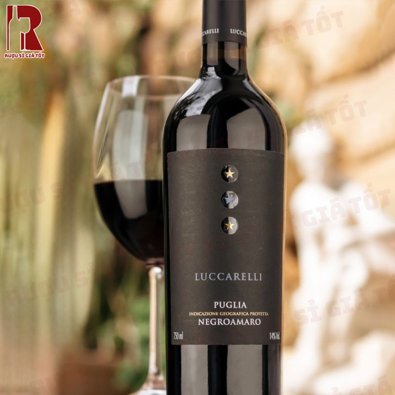 Đánh giá và thưởng thức vang Luccarelli Negroamaro