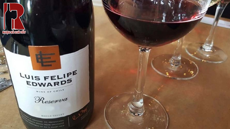 Luis Felipe Edwards Reserva Carmenere đem đến vị rượu đậm đà, sâu lắng và đẳng cấp