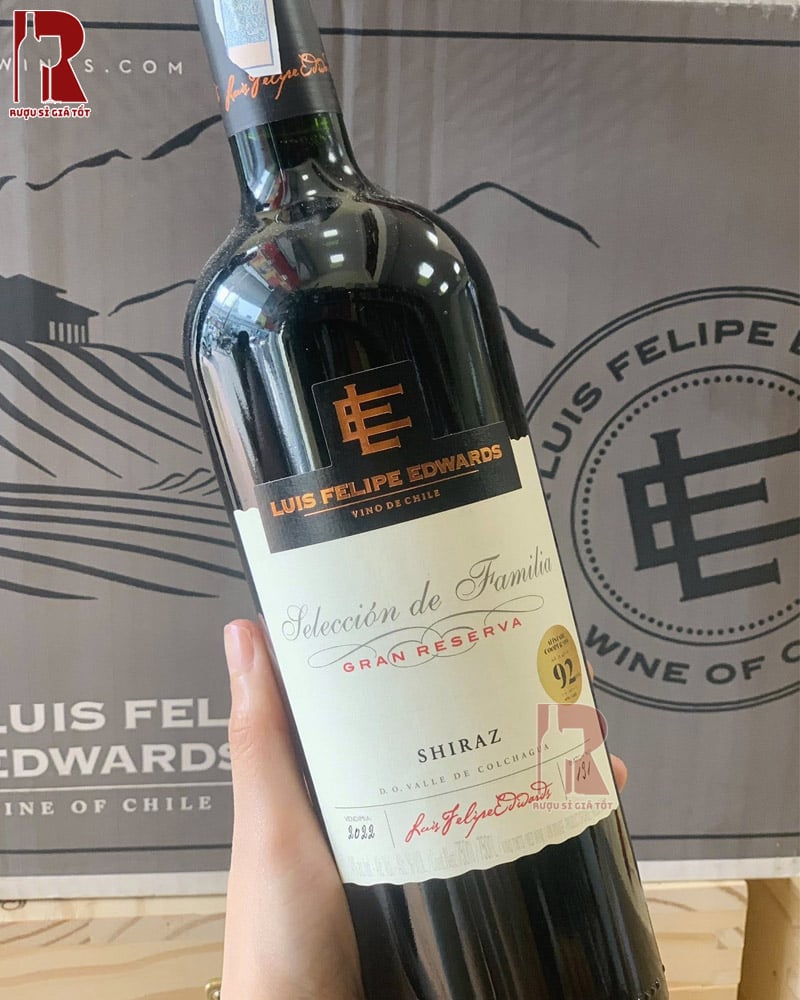 Quy trình sản xuất nghiêm ngặt của Luis Felipe Gran Reserva Shiraz sẽ mang đến chất lượng hoàn hảo