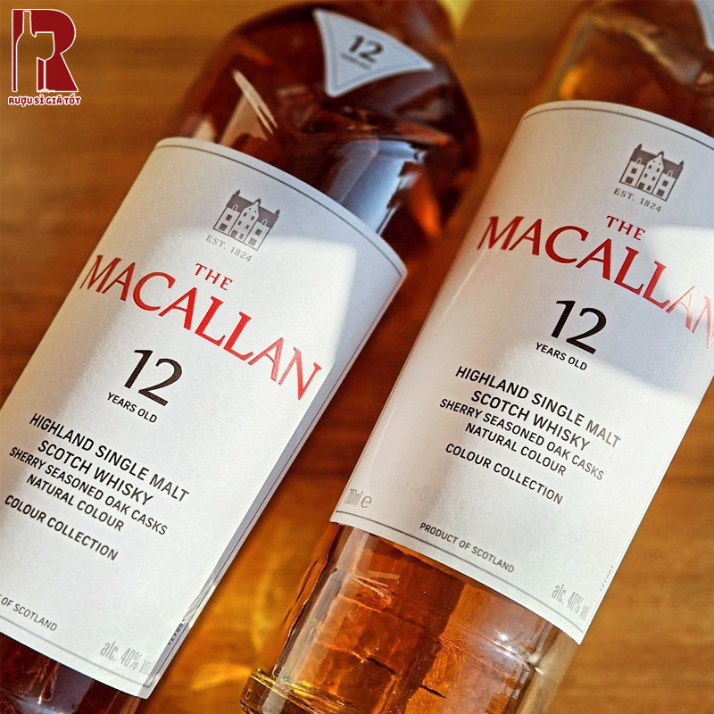 Rượu Macallan 12 Năm Colour Collection nhập khẩu chính hãng