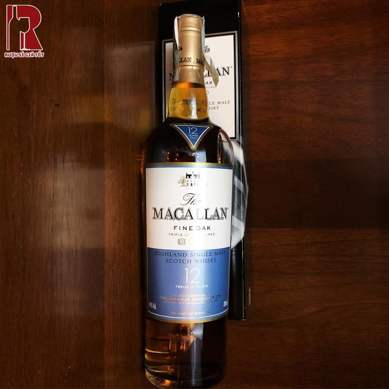 Rượu Macallan 12 Năm Fine Oak giá rẻ nhất thị trường hiện nay