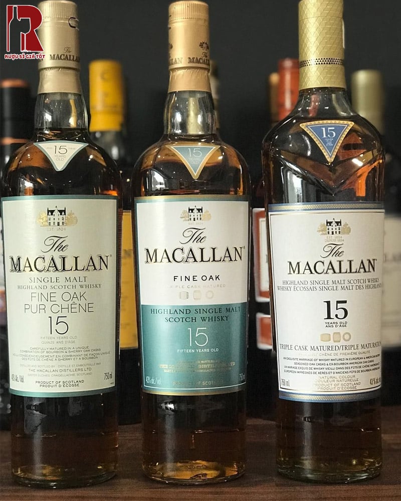 Rượu Macallan 15 Năm Triple Cask giá rẻ nhất thị trường