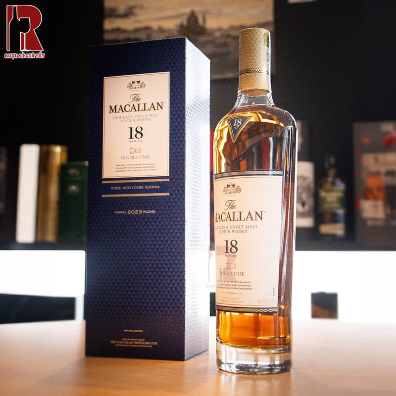Rượu Macallan 18 Năm Double Cask chính hãng giá rẻ