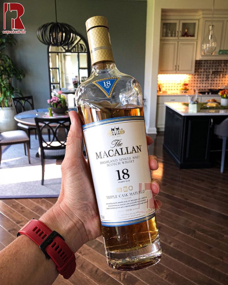Rượu Macallan 18 Năm Triple Cask chính hãng giá rẻ nhất thị trường