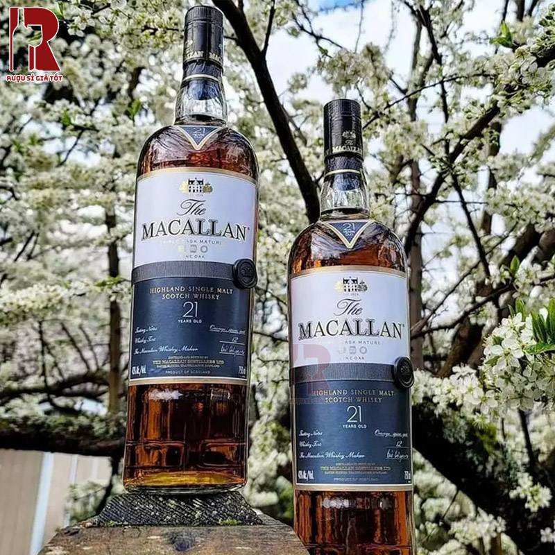 Rượu Macallan 21 Năm Fine Oak giá rẻ nhất thị trường