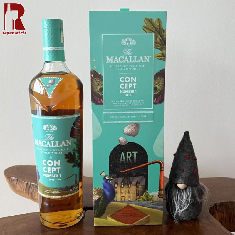 Macallan Concept Number 1 và các tầng hương thơm phong phú