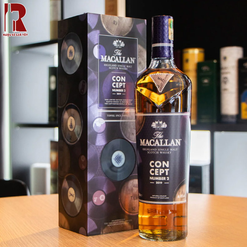 Hương vị rượu Macallan Concept Number 2 hoàn hảo