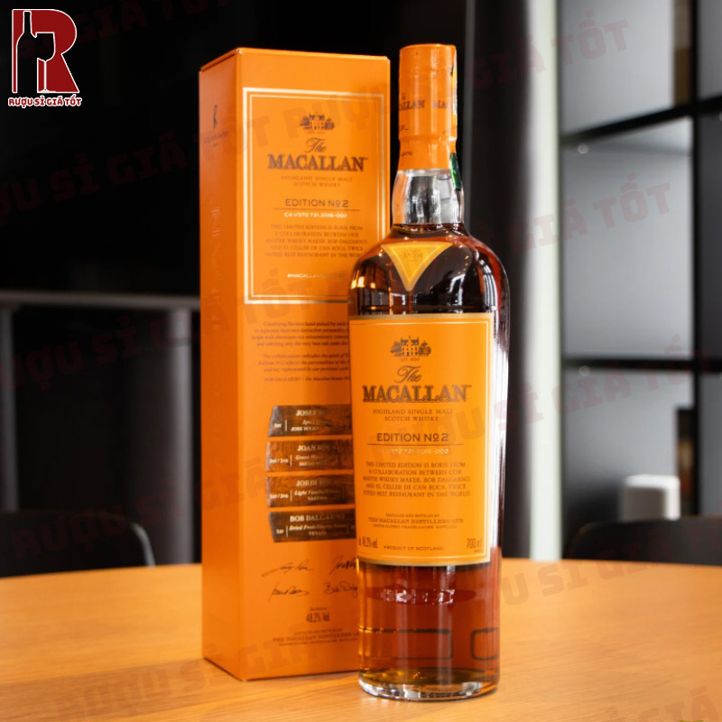 Mua Macallan Edition No.2 giá tốt tại Hà Nội