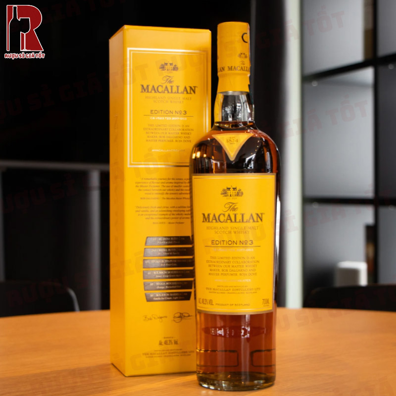 Macallan Edition là phiên bản nào?