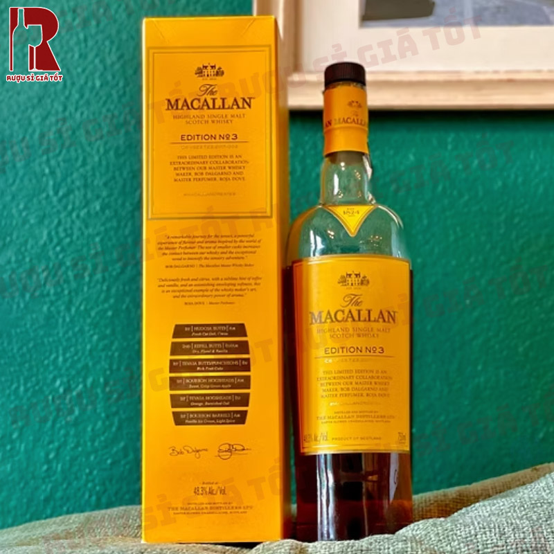 Hương vị Macallan Edition No.3 như thế nào?