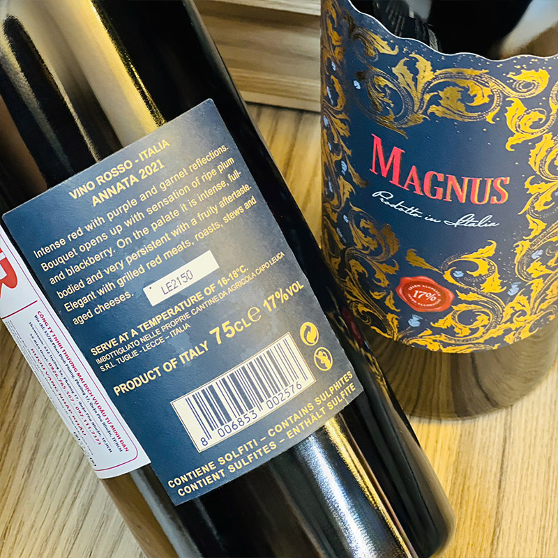Giá rượu vang Magnus bao nhiêu
